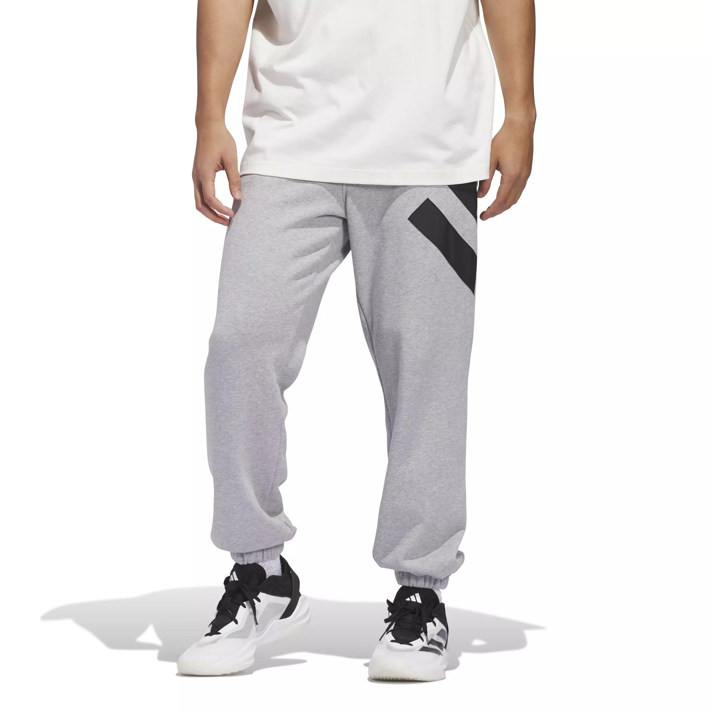 adidas Men's Anthony Edwards Foundation Fleece Track Pants